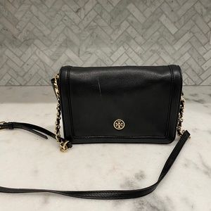 Tory Burch Black Leather Purse